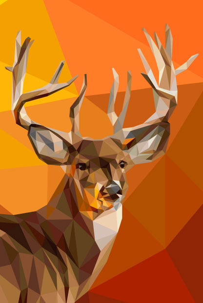 White Tail Buck Quilt Kit