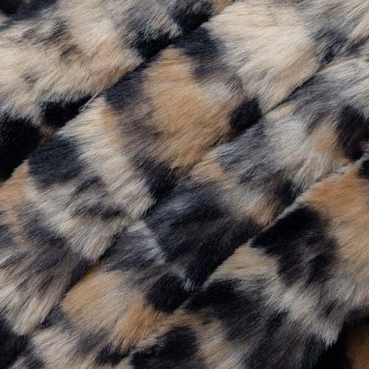 Black Luxe Cuddle Bunny Leo 58"/60" Fabric per yard
