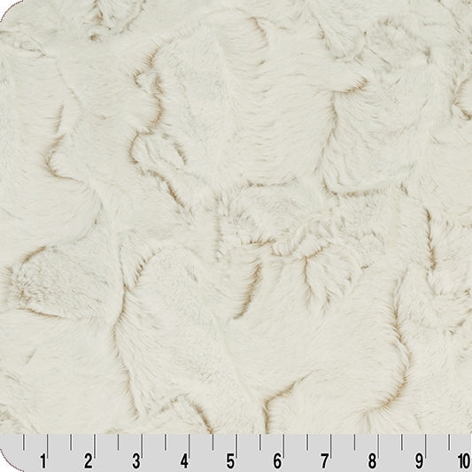 Luxe Cuddle Frosted Hide Camel 58" - 60" Fabric per yard