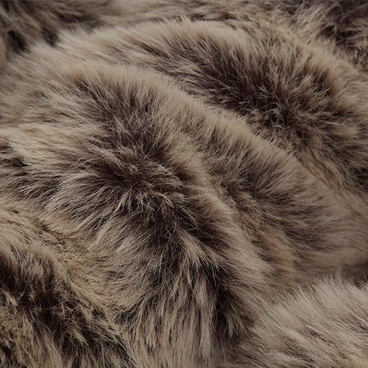 Chocolate/Almnd Luxe Cuddle Iced Milan 58"/60" Fabric per yard