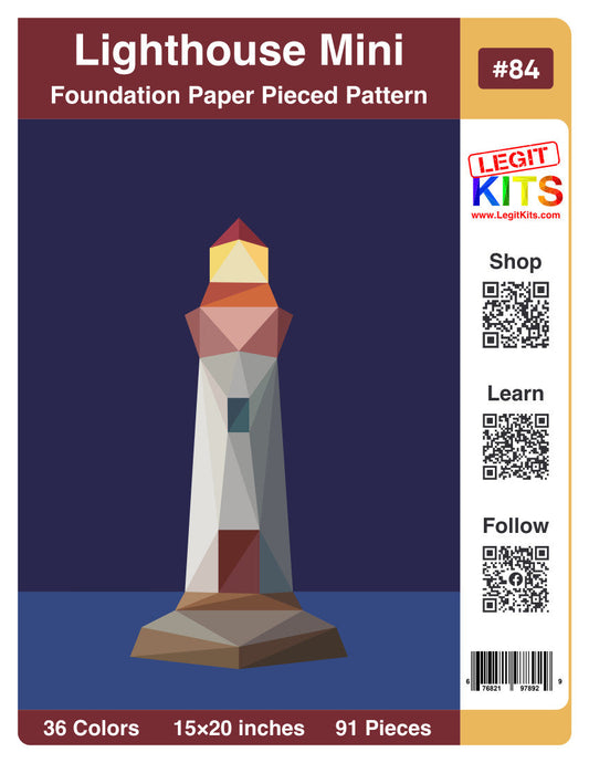 Lighthouse Mini Quilt Kit