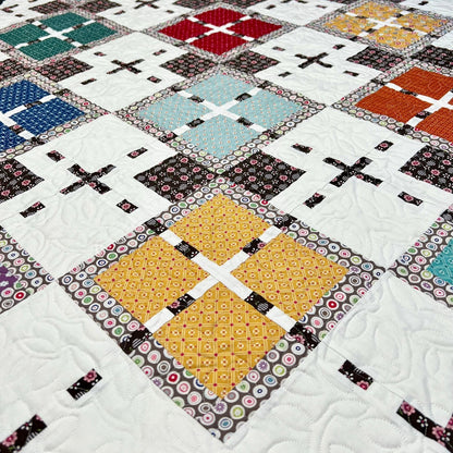 Match Play Argyle Golf Quilt Pattern - Paper Print Version