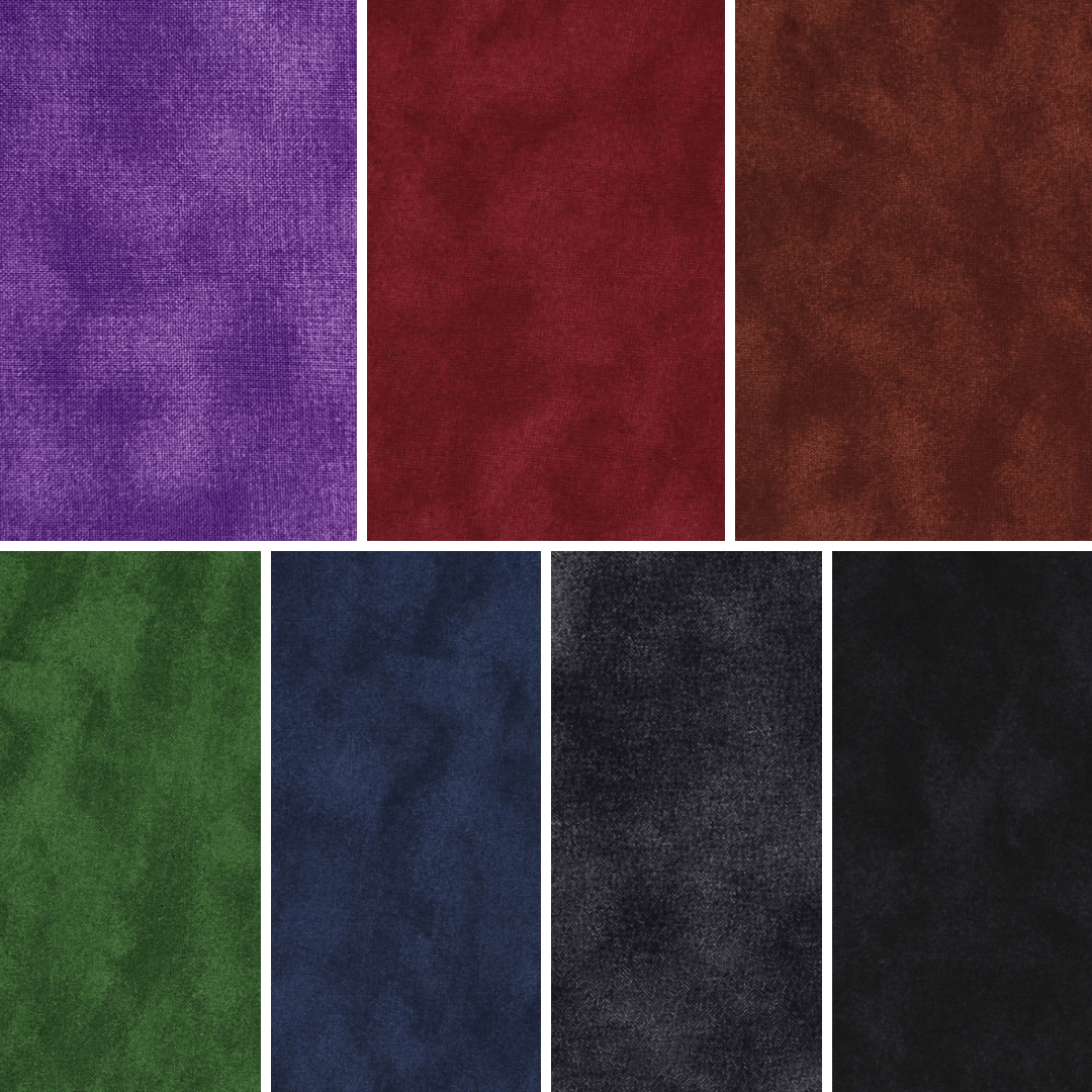 Color Waves Midnight 5" x 5" Charm Pack - 42 Squares