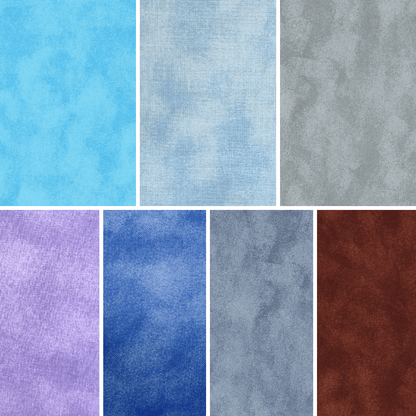 Color Waves Morning Mist 5" x 5" Charm Pack - 42 Squares