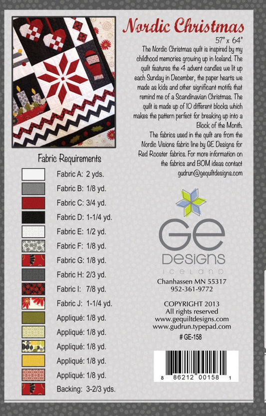 Nordic Christmas Pattern 158