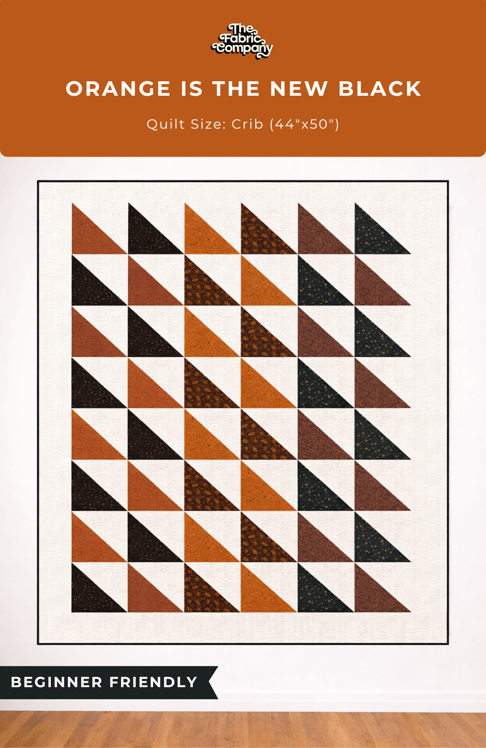 Orange is the New Black - Quilt Kit