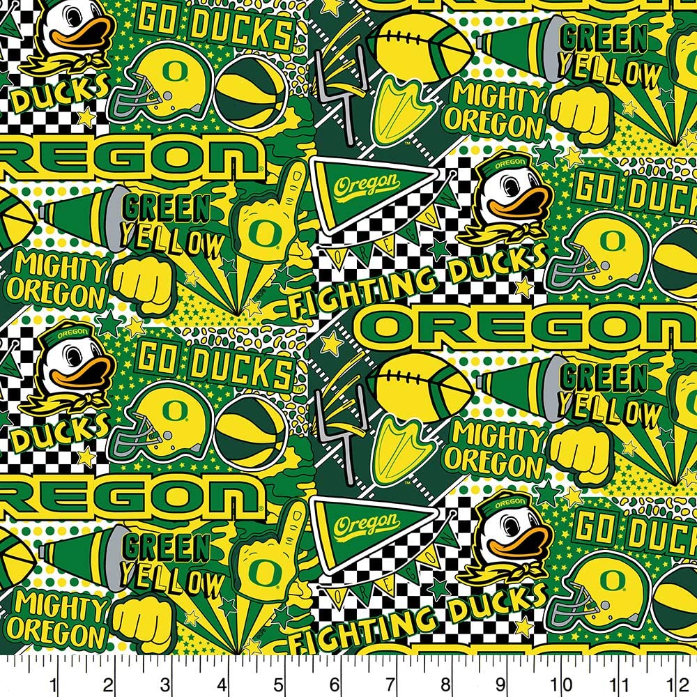 Oregon Ducks - Pop Art (3-Yard Pack)