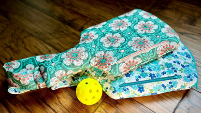 Pickleball Paddle Bag Pattern with Strap - Printed Paper Version