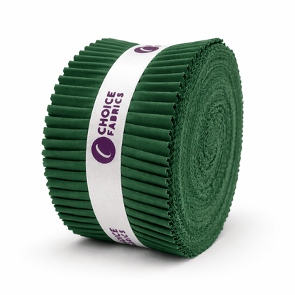 Supreme Solids - 2.5" Roll - Pine Green (40 Strips)