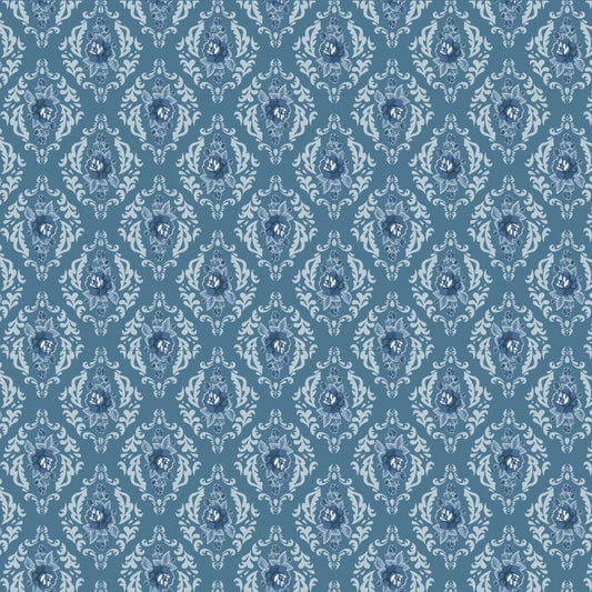 Lakeland Blues - Rose Damask Dark