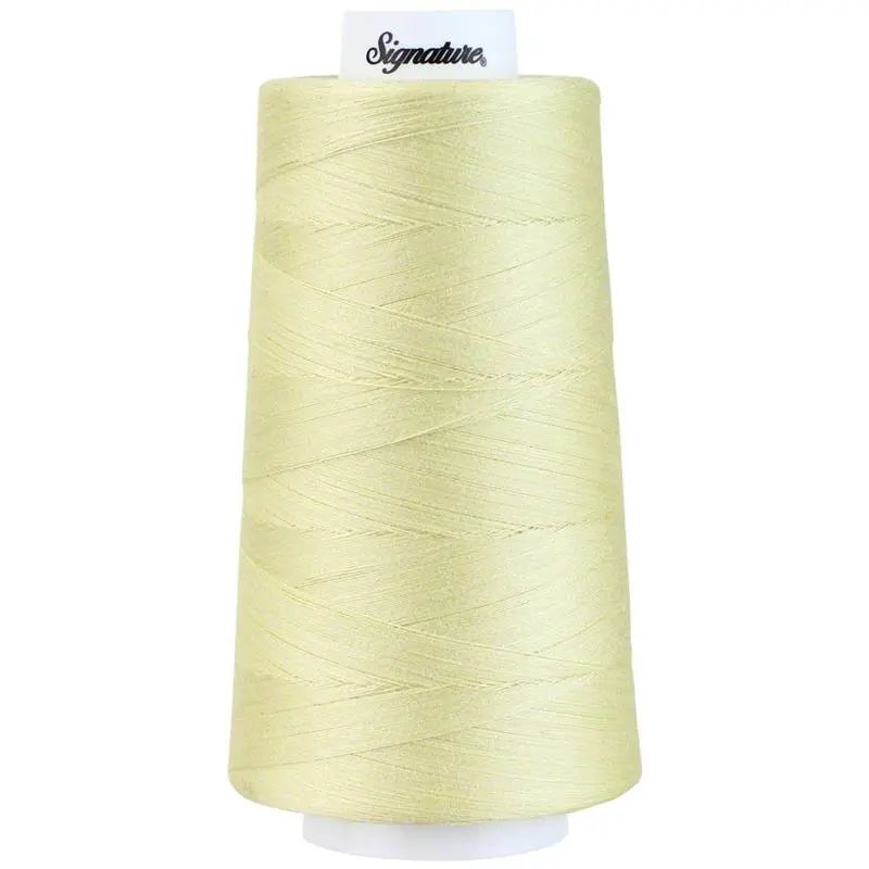 Signature 40 wt Cotton Quilting Thread 3,000 yd Cone - Sand Dollar