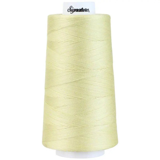 Signature 40 wt Cotton Quilting Thread 3,000 yd Cone - Sand Dollar