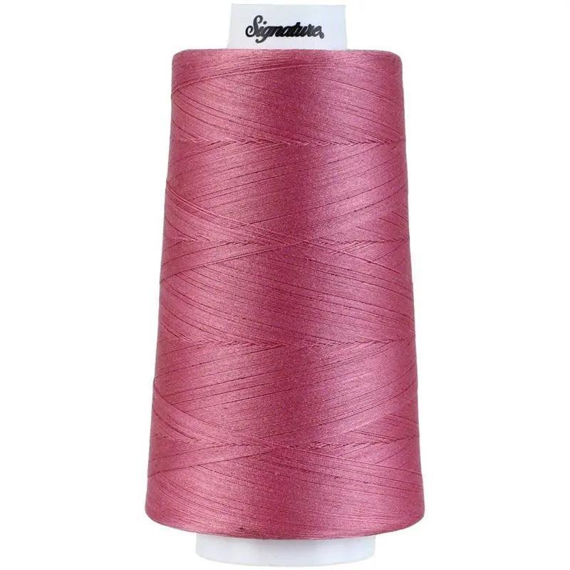 Signature 40 wt Cotton Quilting Thread 3,000 yd Cone - Victorian Rose