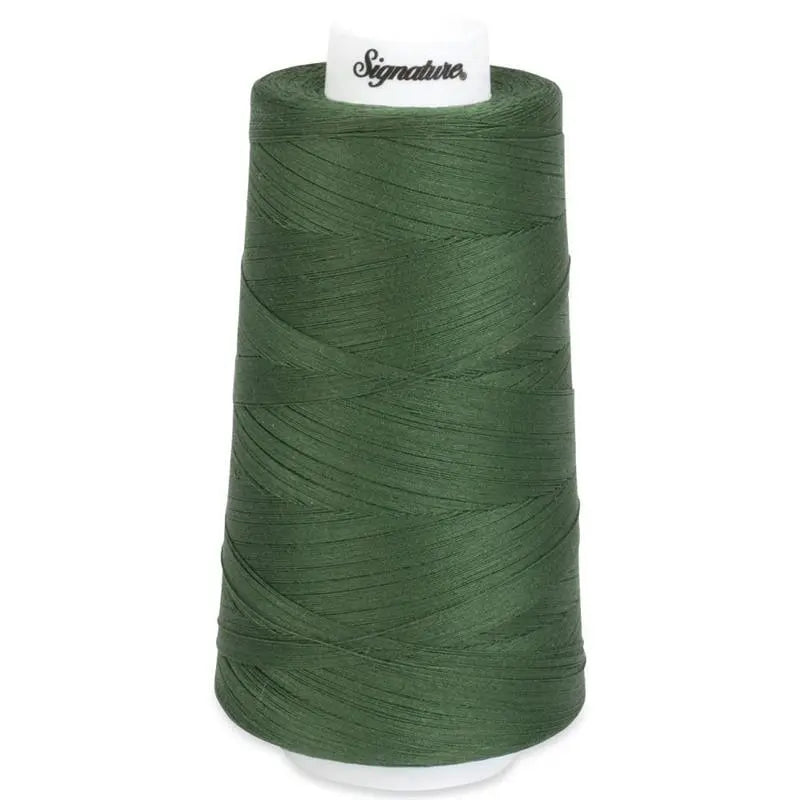 Signature 40 wt Cotton Quilting Thread 3,000 yd Cone - Pine
