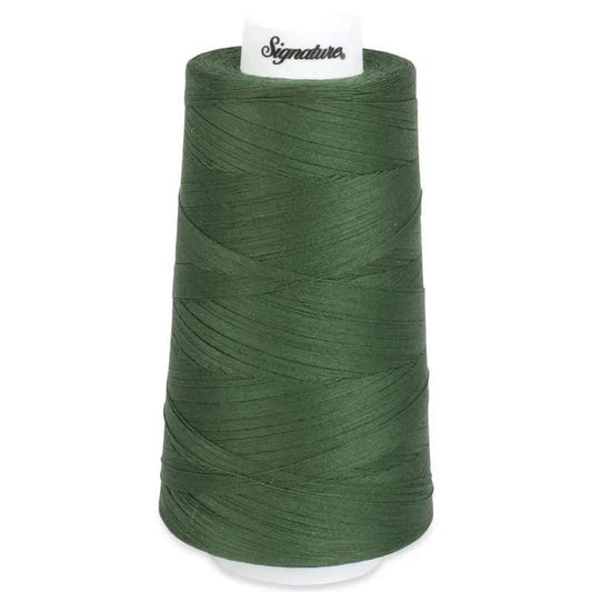 Signature 40 wt Cotton Quilting Thread 3,000 yd Cone - Pine