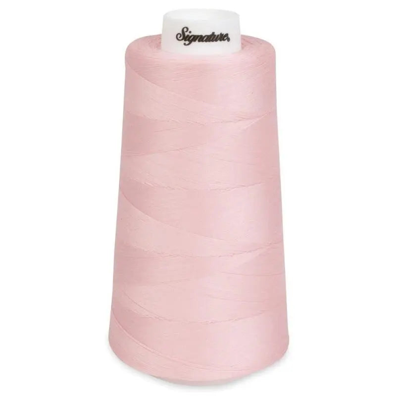 Signature 40 wt Cotton Quilting Thread 3,000 yd Cone - Petal
