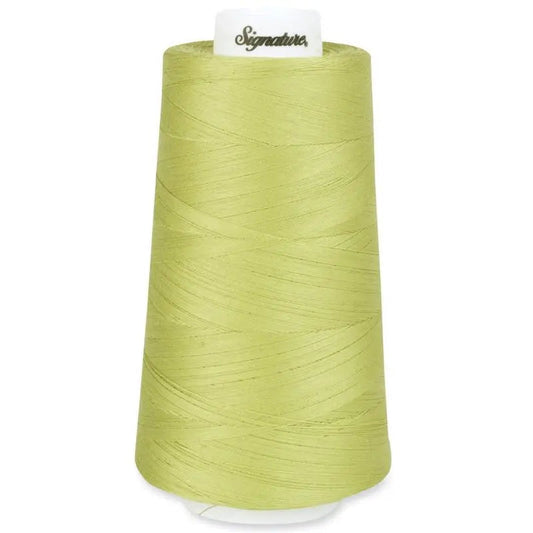 Signature 40 wt Cotton Quilting Thread 3,000 yd Cone - Pear Green