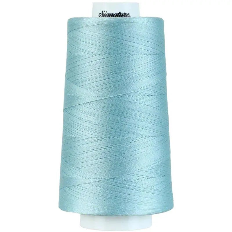 Signature 40 wt Cotton Quilting Thread 3,000 yd Cone - Misty Jade