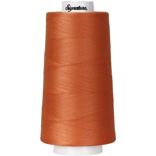 Signature 40 wt Cotton Quilting Thread 3,000 yd Cone - Melon