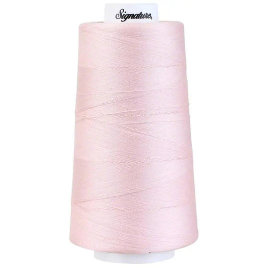 Signature 40 wt Cotton Quilting Thread 3,000 yd Cone - Pale Blush