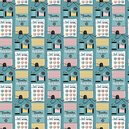 Granny's Sewing Room - Sewing Notions - Blue