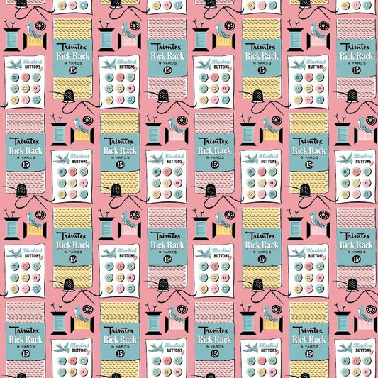Granny's Sewing Room - Sewing Notions - Pink