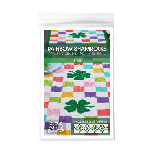 Shamrocks Table Runner Pattern