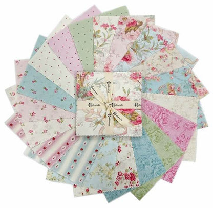 Charlotte by Clothworks - 5x5 Charm Pack (42 Cuts)