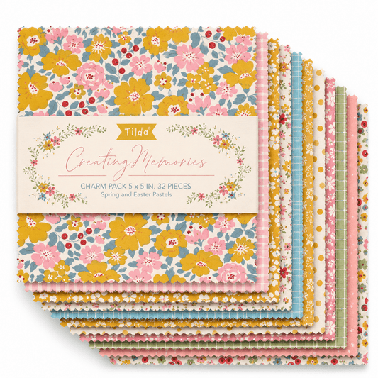 Tilda Creating Memories Charm Pack - Spring