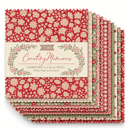 Tilda Creating Memories Charm Pack - Winter