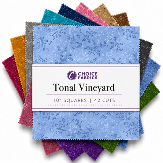 Tonal Vineyard - 10" Squares (42 Cuts)
