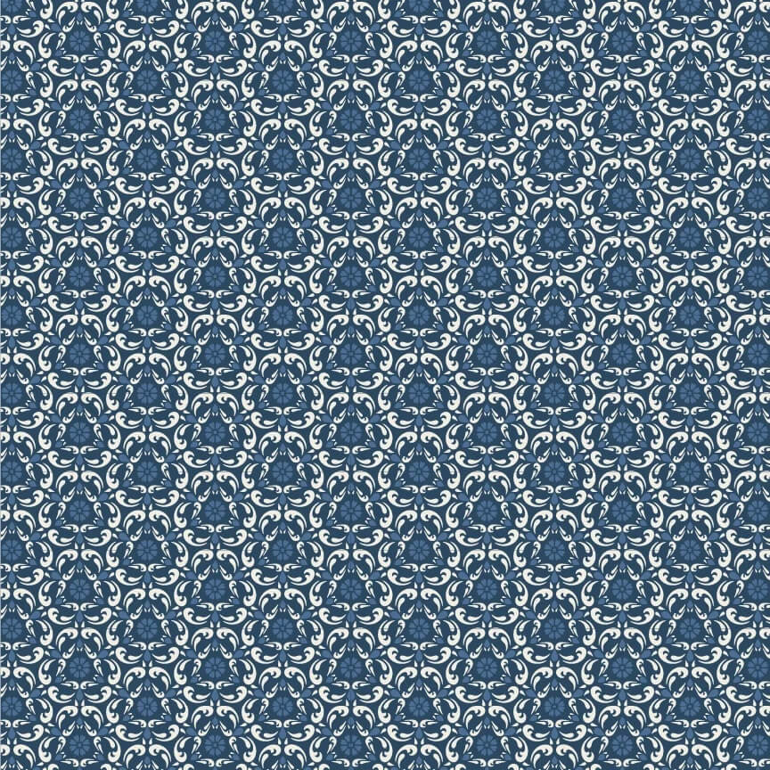 Lakeland Blues - Tri-Damask Dark