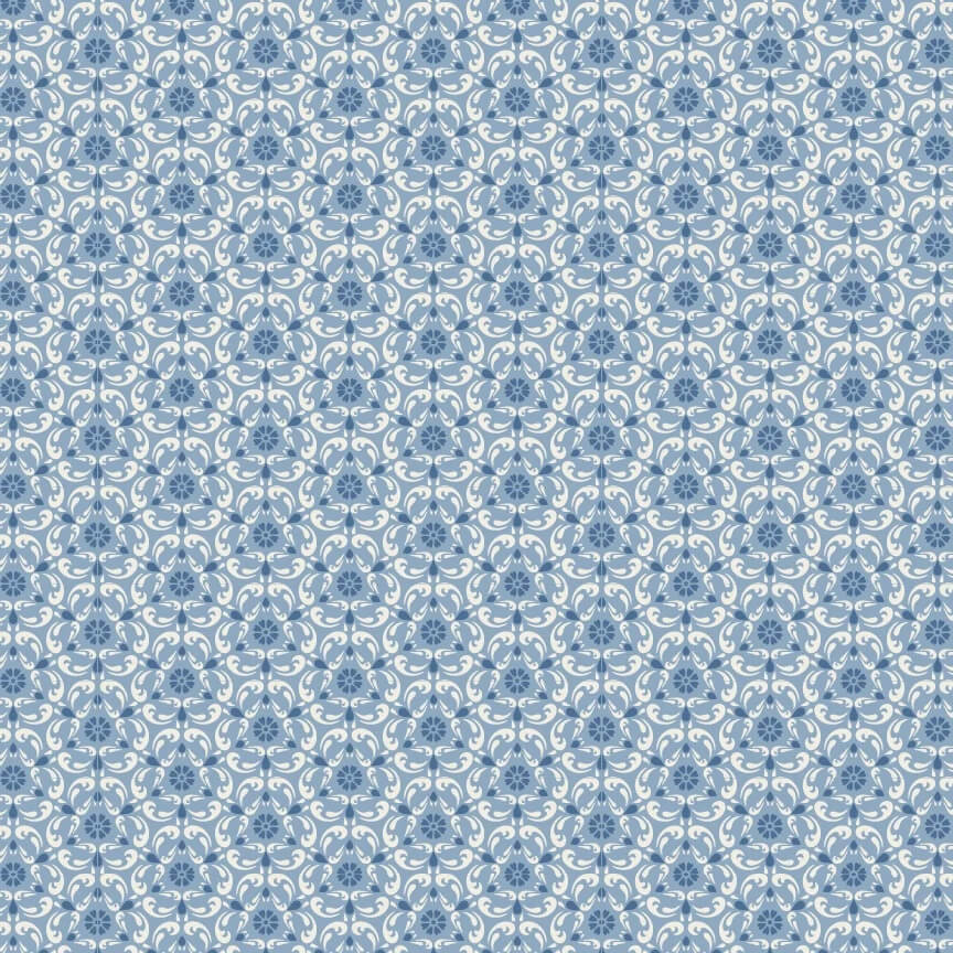 Lakeland Blues - Tri-Damask Medium