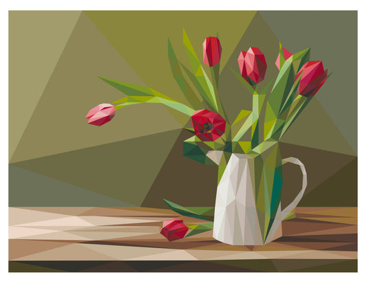Tulips Quilt Kit
