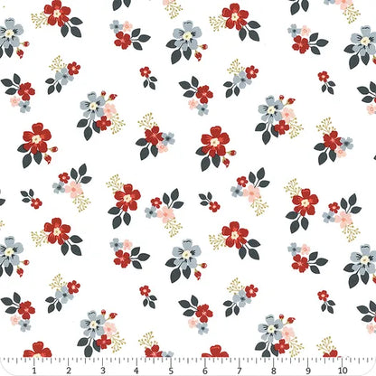 God Bless America Crosses and Hearts Quilted Table Runner Kit